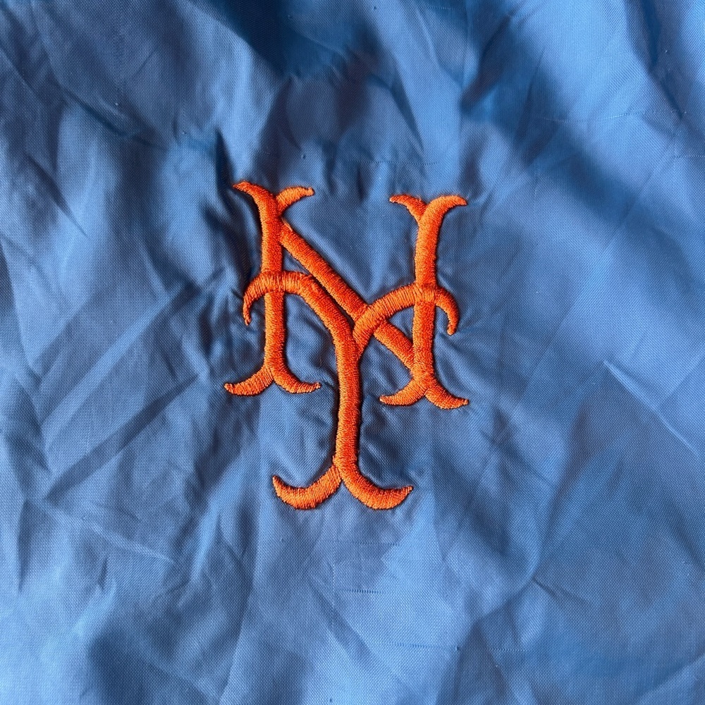 Vintage 80s New York Mets Pullover Windbreaker - Picture 2 of 7